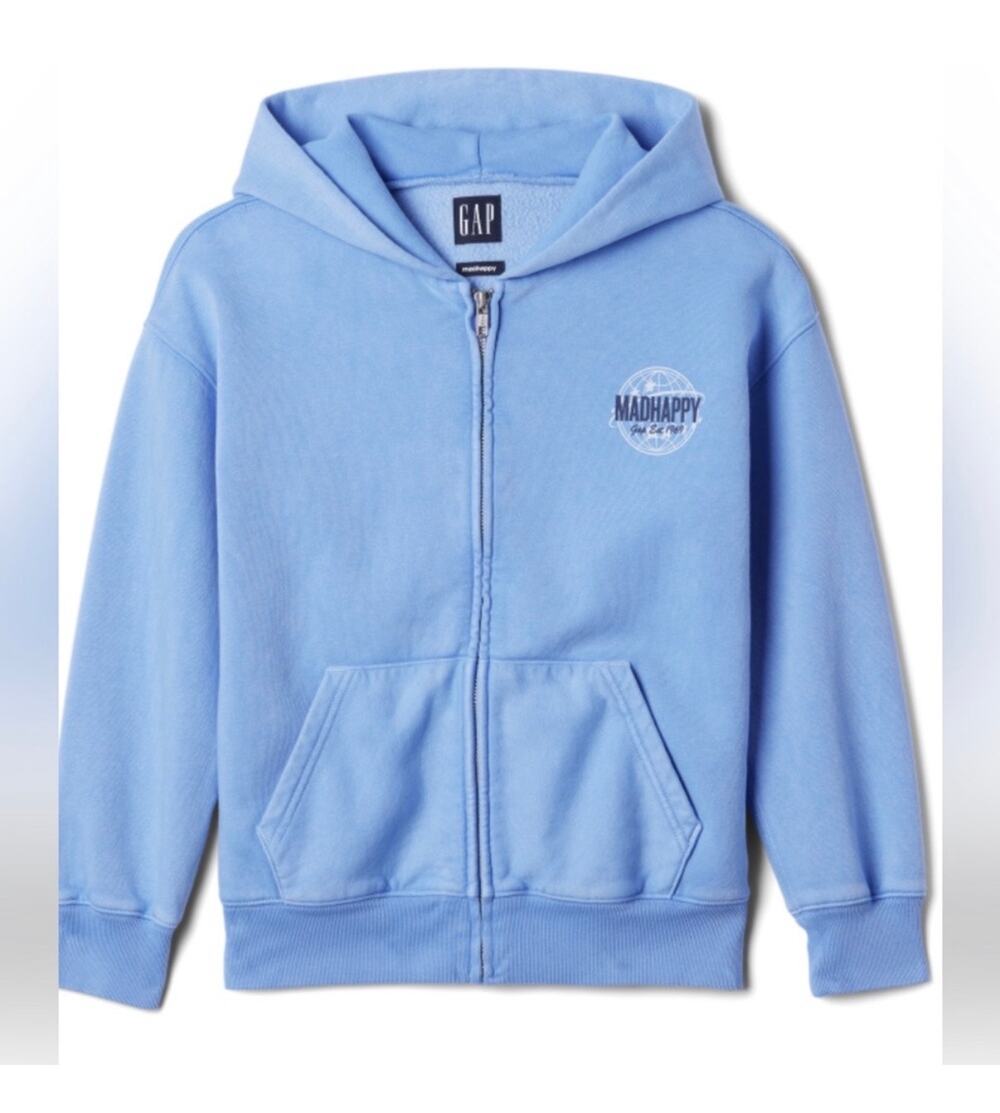 NWT kids Madhappy x Gap full-zip hoodie

Size XS